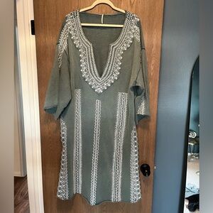 Free People Poncho Kaftan